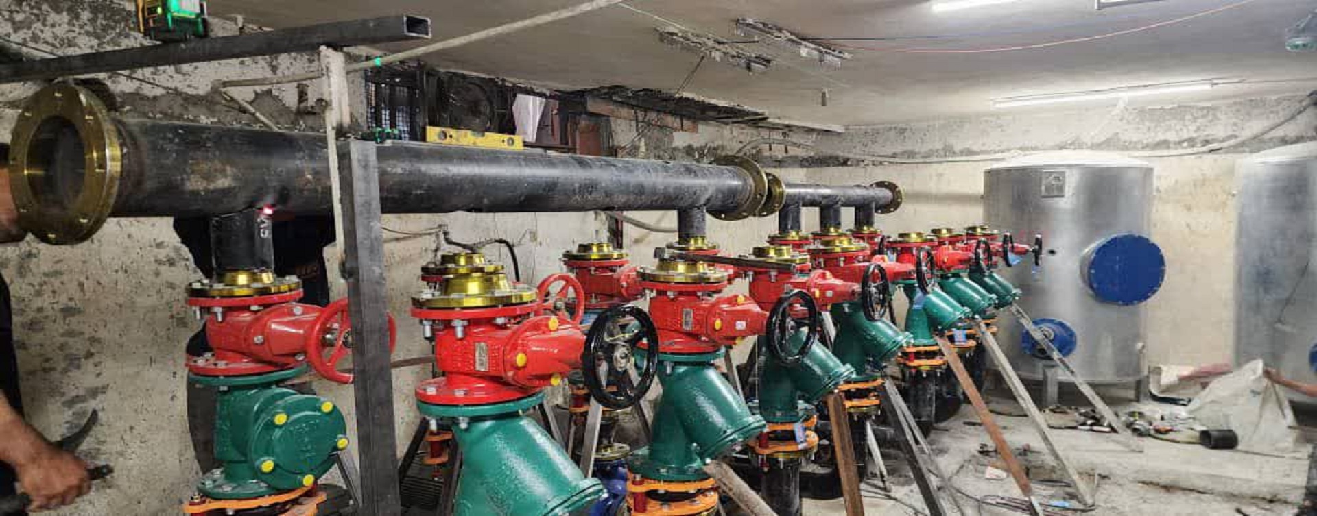 Implementation of mechanical facilities